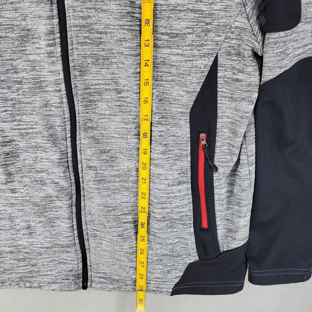 Colosseum Full Zip Jacket Men XL Buffalo Sabres Goathead Logo Tech Fleece - Picture 7 of 7